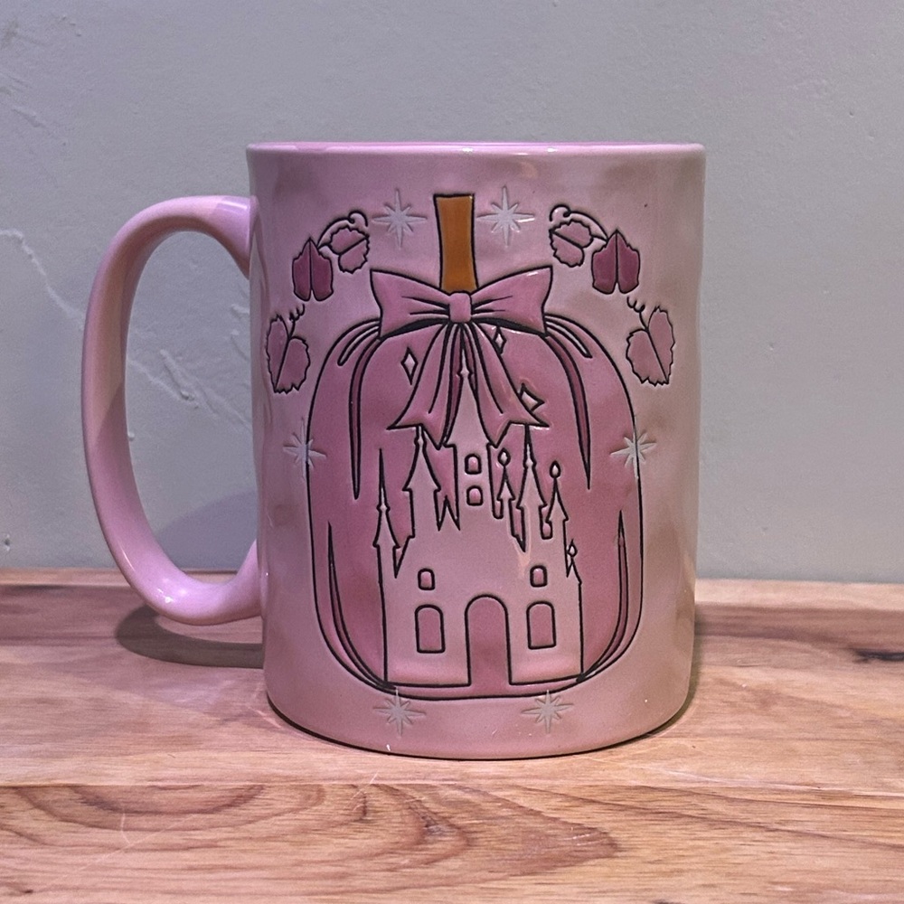 Disney Silver Buffalo Pink Ceramic Disney Cinderella  Mug NWTS